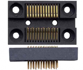 semiconductor test socket with test pins